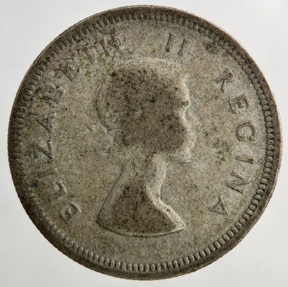 1956 South Africa Florin Silver Coin | Fair Grade