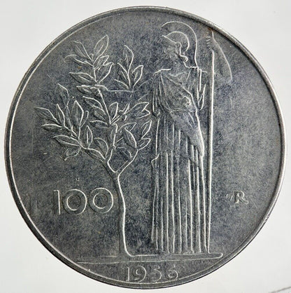 1956 Italy 100 Lira Coin | Fine Collectable Grade