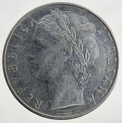 1956 Italy 100 Lira Coin | Fine Collectable Grade