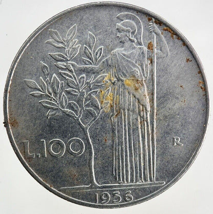 1956 Italy 100 Lira Coin | Fine Collectable Grade