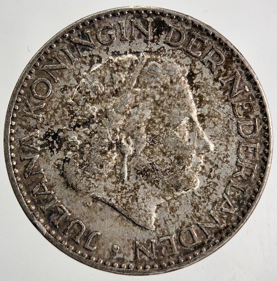 1956 Netherlands 1 Gulden Silver Coin | Fine Collectable Grade