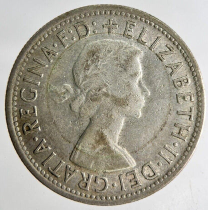 1957 Australia Florin Silver Coin | Fine Collectable Grade