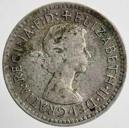 1957 Australia Threepence Silver Coin | Fine Collectable Grade | a6748