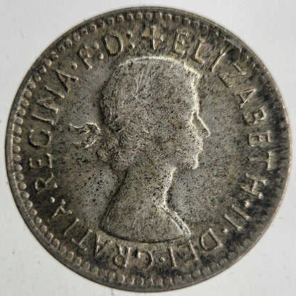 1957 Australia Threepence Silver Coin | Fine Collectable Grade