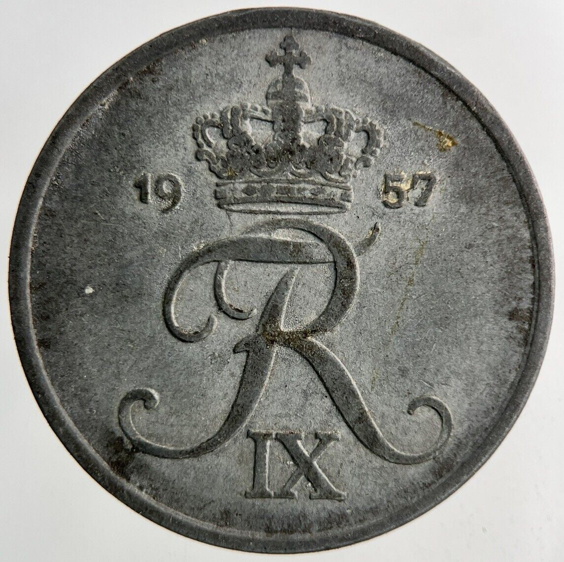 1957 Denmark 5 Ore Coin | Fine Collectable Grade