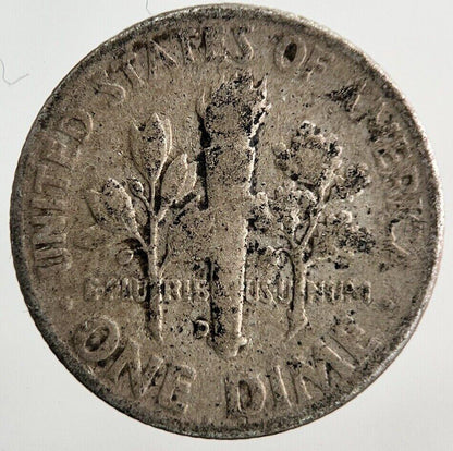 1956 US USA Roosevelt One Dime Silver Coin | Collectable Grade