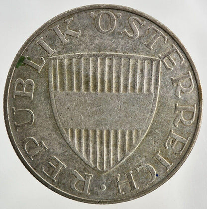 1957 Austria 10 Schilling Silver Coin | Collectable Grade