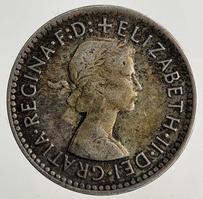 1957 Australia Threepence Silver Coin | Fine Collectable Grade