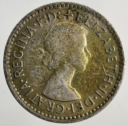 1957 Australia Threepence Silver Coin | Fine Collectable Grade