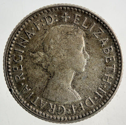 1957 Australia Sixpence Silver Coin | Fine Collectable Grade