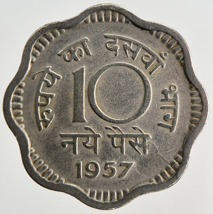 1957 India 10 Paise Coin | Collectable Grade