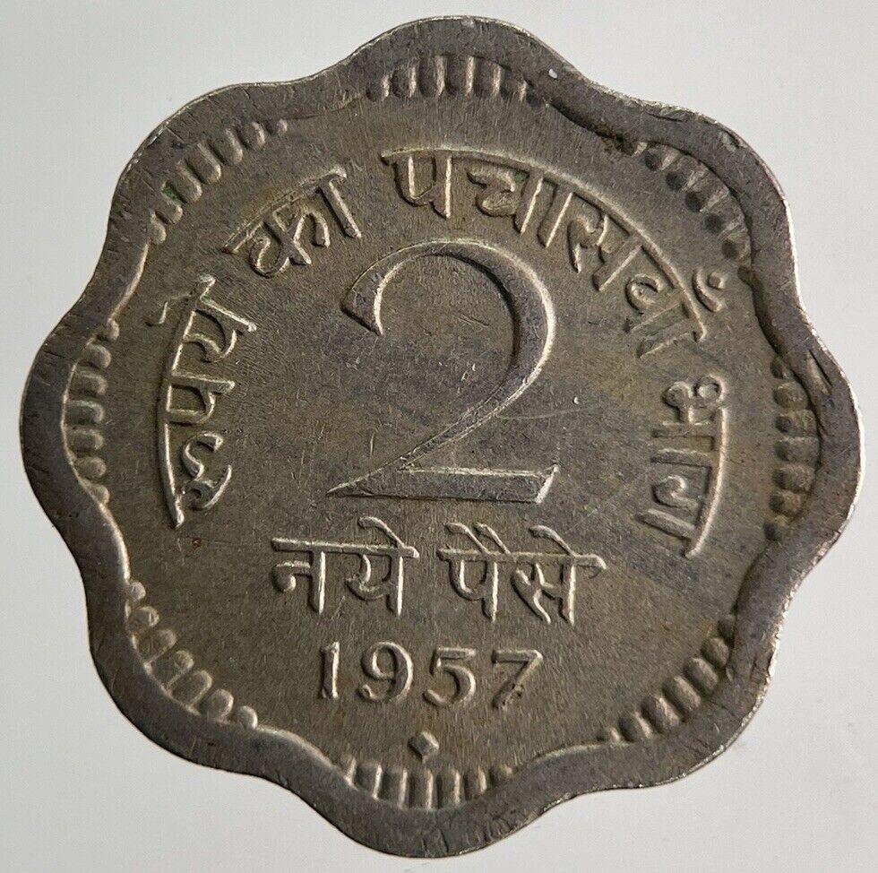 1957 India 2 Paise Coin | Fine Collectable Grade