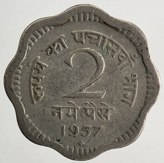 1957 India 2 Paise Coin | Collectable Grade