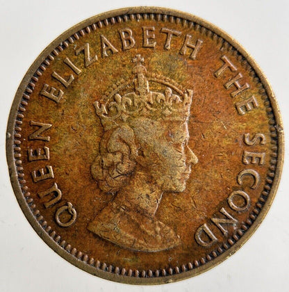 1957 Jersey 1/4 One Fourth Of A Shilling Coin | Fine Collectable Grade