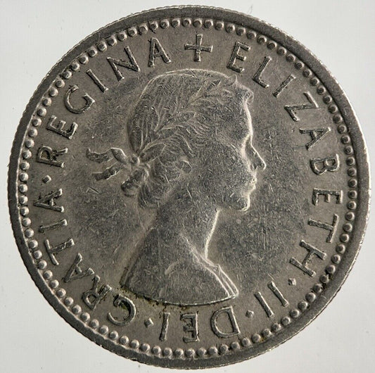 1957 Elizabeth II 2nd Sixpence Coin | Fine Collectable Grade