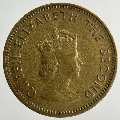 1957 Jersey Brass 1/4th One Fourth Of A Shilling Coin | Fine Collectable Grade