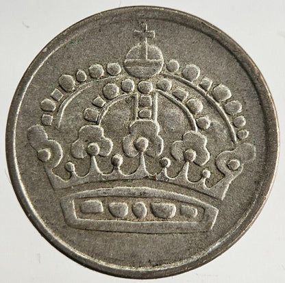 1957 Sweden 25 Ore Silver Coin | Collectable Grade | a8767