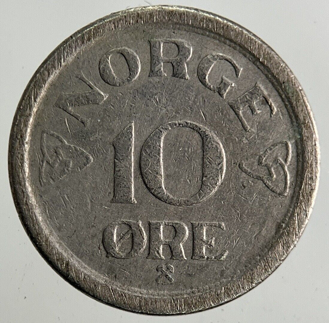 1957 Norway 10 Ore Coin | Collectable Grade