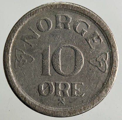 1957 Norway 10 Ore Coin | Collectable Grade