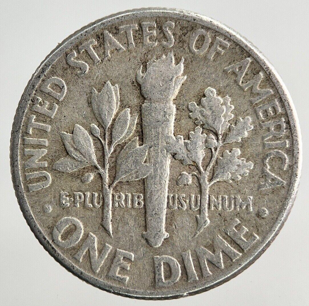 1957 US USA Roosevelt One Dime Silver Coin | Collectable Grade