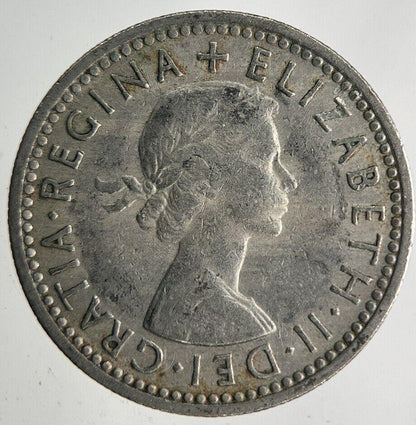 1958 Elizabeth II 2nd Sixpence Coin | Fine Collectable Grade