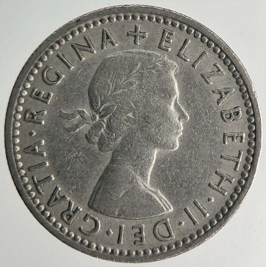 1958 Elizabeth II 2nd Sixpence Coin | Fine Collectable Grade