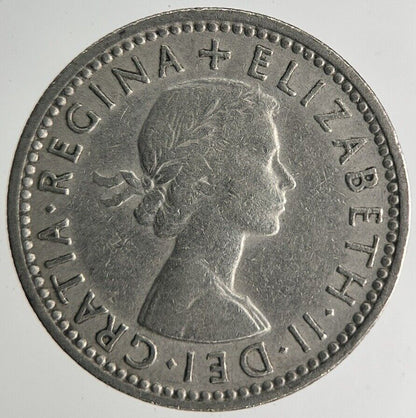 1958 Elizabeth II 2nd Sixpence Coin | Fine Collectable Grade