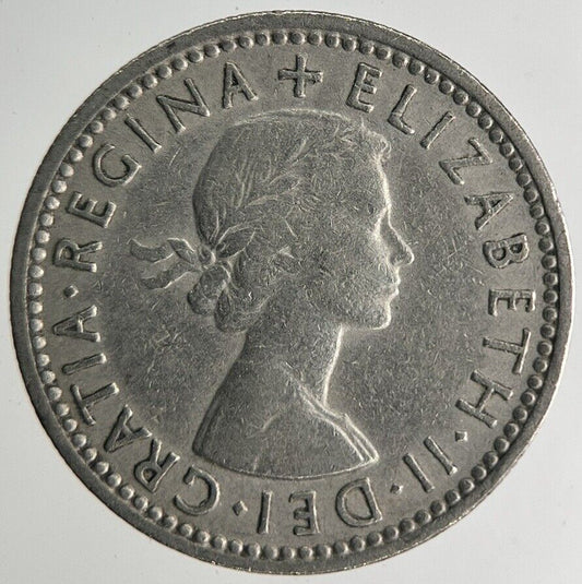 1958 Elizabeth II 2nd Sixpence Coin | Fine Collectable Grade