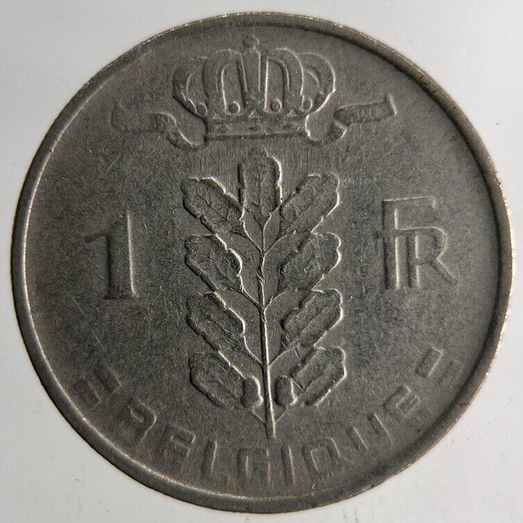 1958 Belgium 1 Franc Coin | Fine Collectable Grade