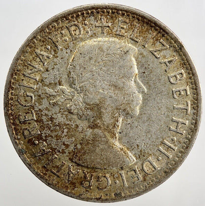 1958 Australia Florin Silver Coin | Fine Collectable Grade | a1517