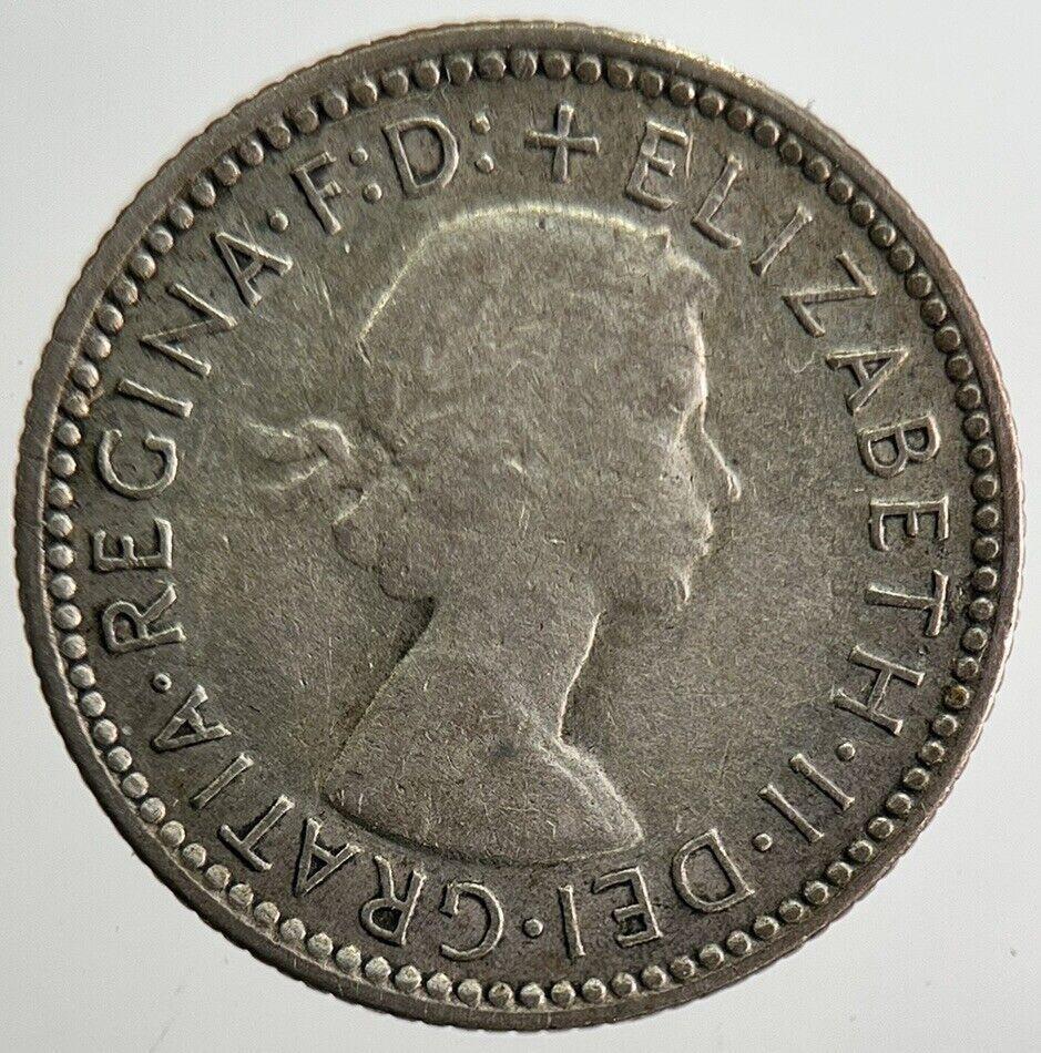 1958 Australia Sixpence Silver Coin | Fine Collectable Grade | a1099