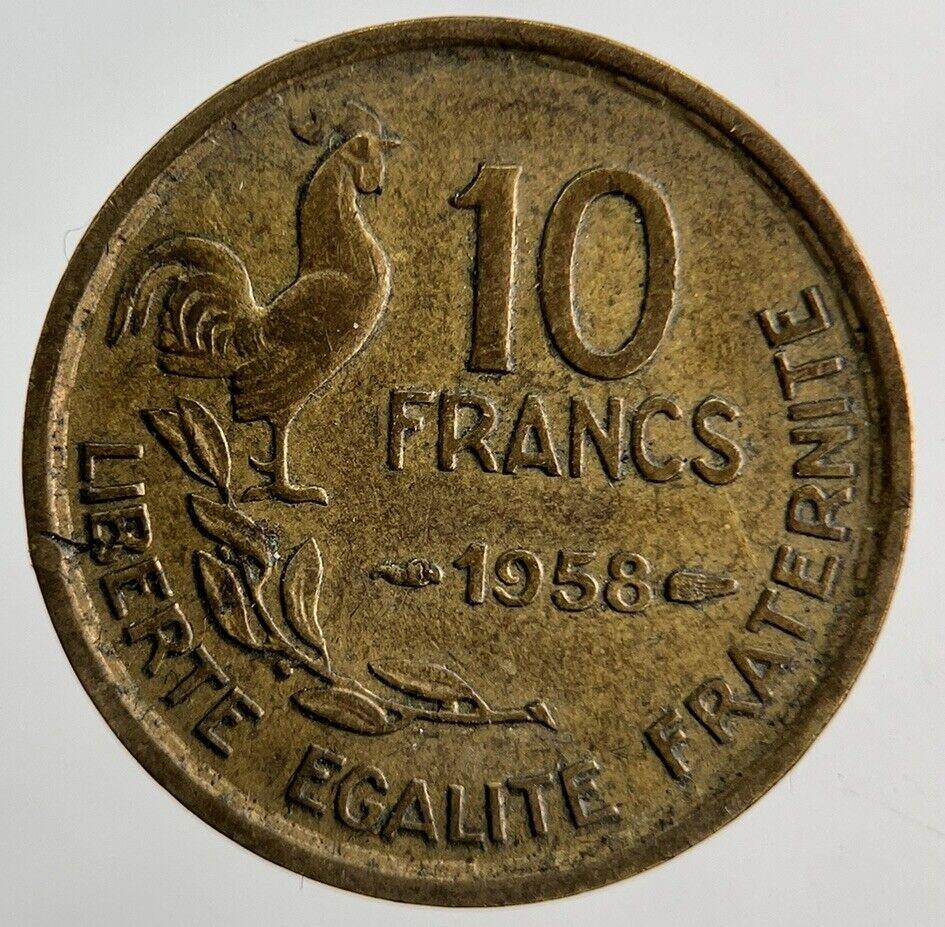 1958 France 10 Francs Coin | Fine Collectable Grade