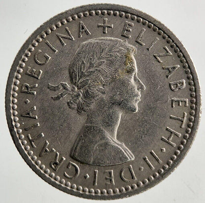 1958 Elizabeth II 2nd Sixpence Coin | Very High Grade