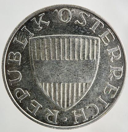 1958 Austria 10 Schilling Silver Coin | Collectable Grade