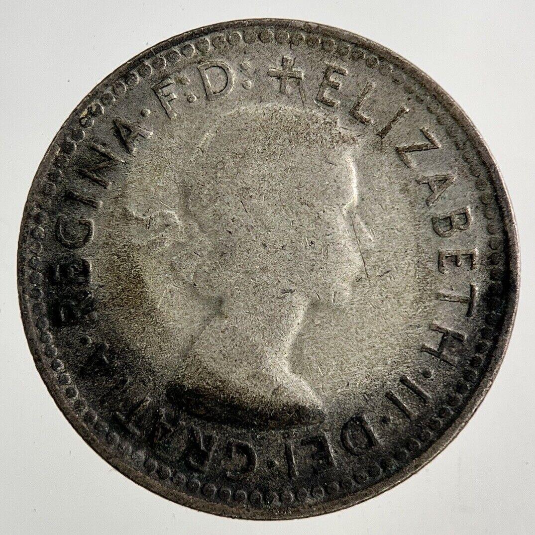 1958 Australia Sixpence Silver Coin | Fine Collectable Grade
