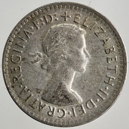 1958 Australia Threepence Silver Coin | Fine Collectable Grade
