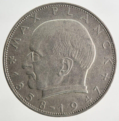 1958 Germany 2 Mark Coin | Fine Collectable Grade