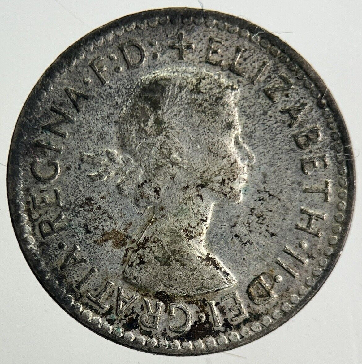 1958 Australia Threepence Silver Coin | Fine Collectable Grade