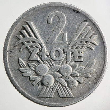 1958 Poland 2 Zlote Coin | Fine Collectable Grade