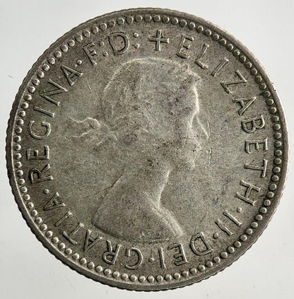 1959 Australia Sixpence Silver Coin | Fine Collectable Grade