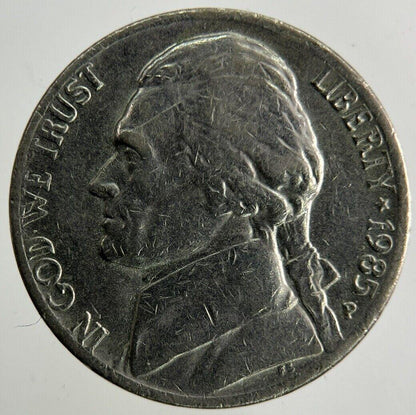 1958 US USA Jefferson Nickel Coin | Fine Collectable Grade
