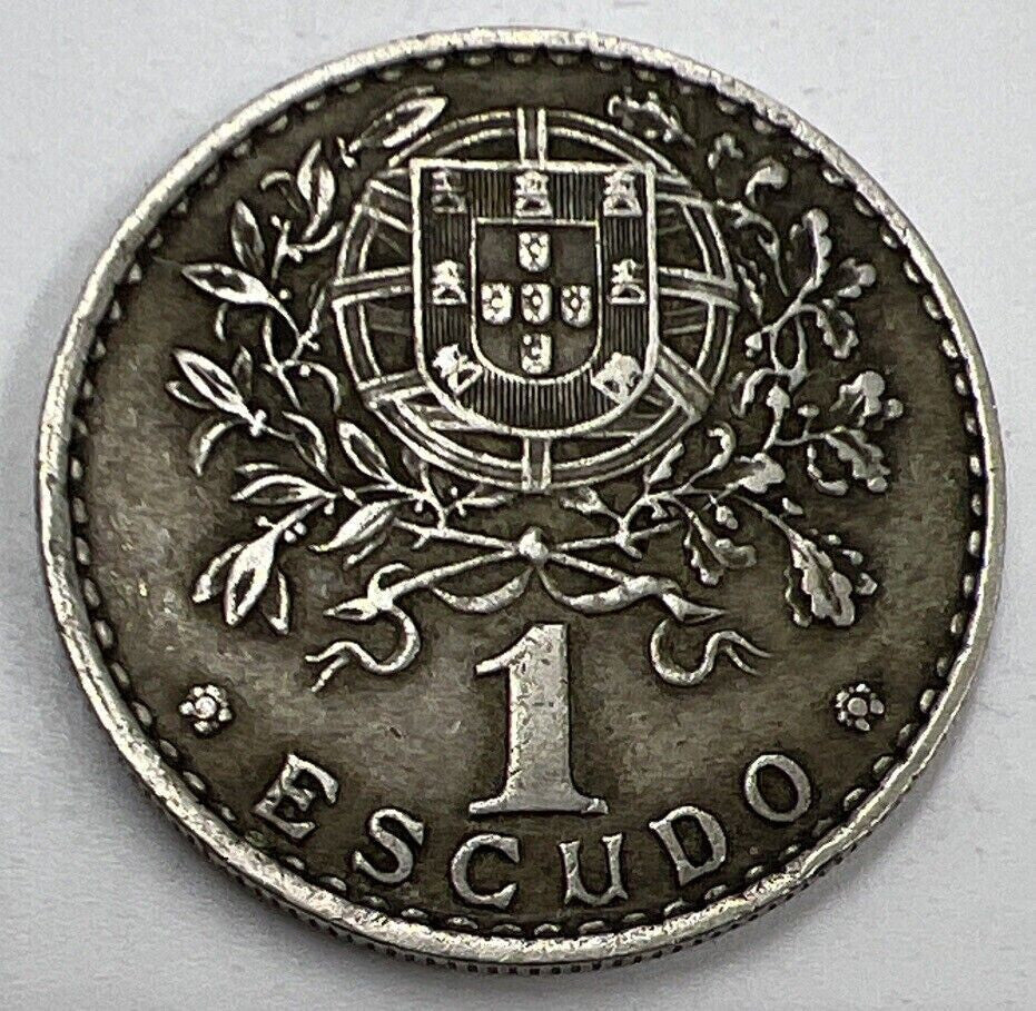 1958 Portugal 1 One Escudo Coin | Collectable Grade | a252