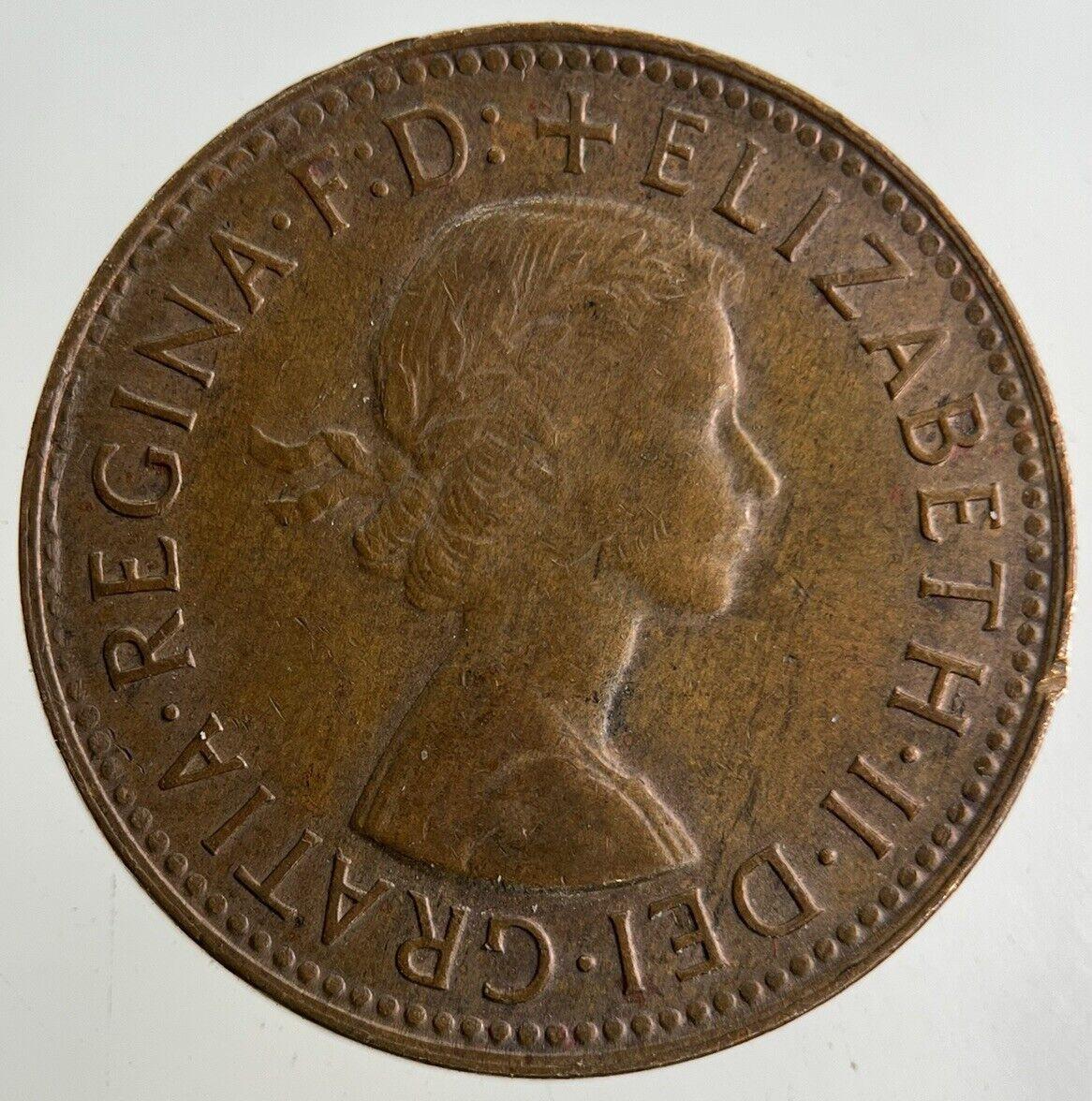 1959 Australia Half-Penny Coin | Fine Collectable Grade