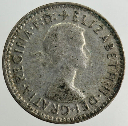 1959 Australia Threepence Silver Coin | Fine Collectable Grade