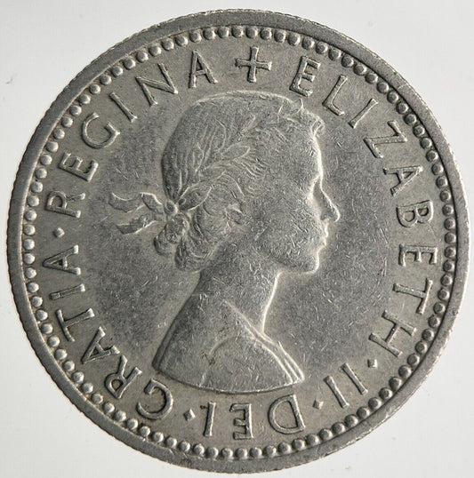 1959 Elizabeth II 2nd Sixpence Coin | Fine Collectable Grade