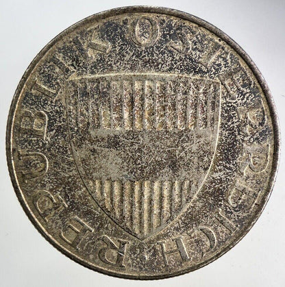 1959 Austria 10 Schilling Silver Coin | Fine Collectable Grade