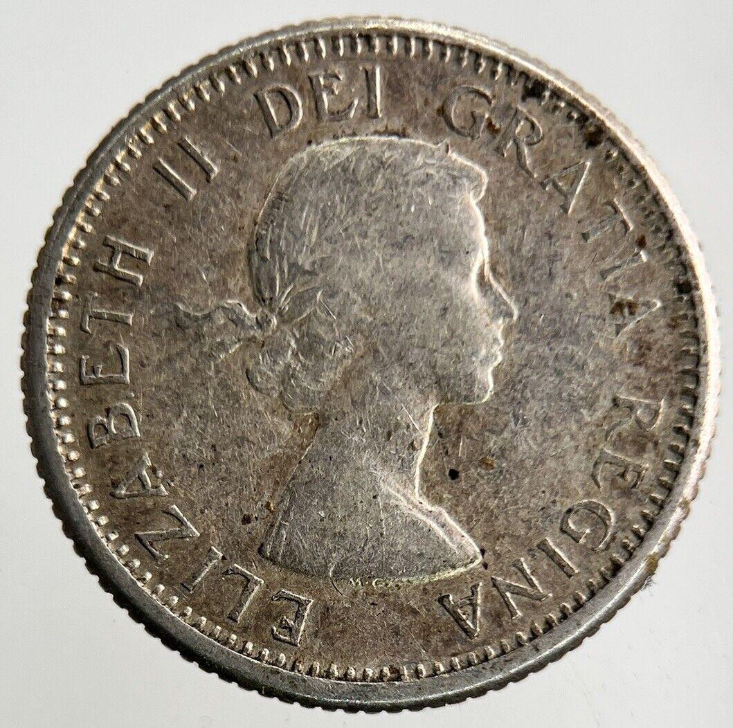 1959 Canada 10 Cents Silver Coin | Fine Collectable Grade