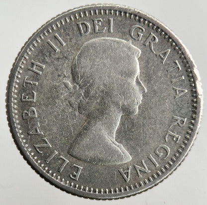 1959 Canada 10 Cents Silver Coin | Fine Collectable Grade