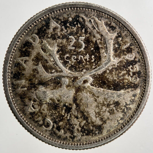 1959 Canada 25 Cents Silver Coin | Collectable Grade
