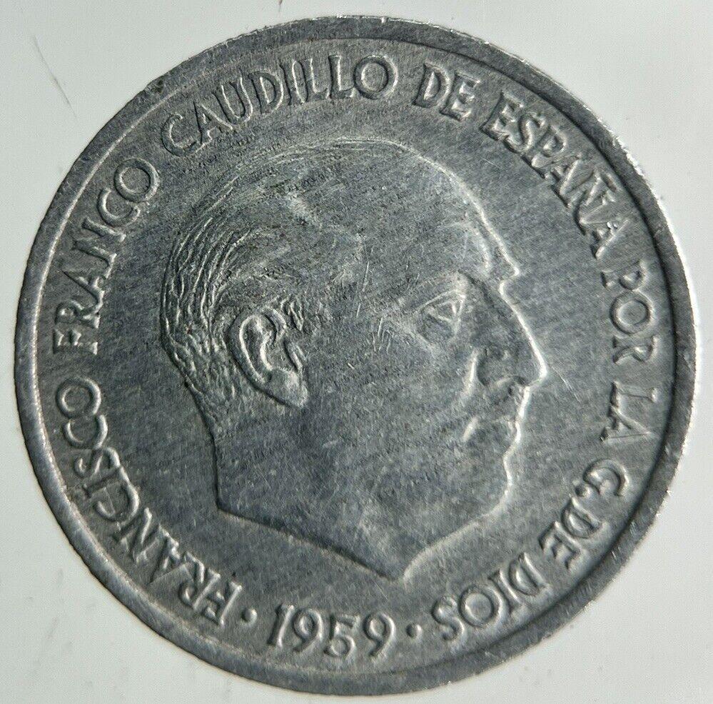 1959 Spain 10 Centimos Coin | Fine Collectable Grade